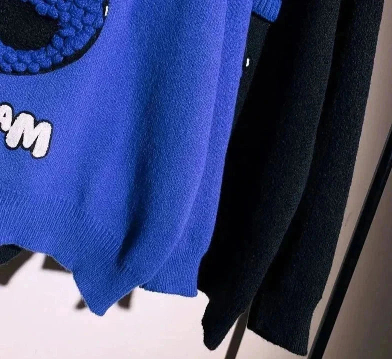 Cartoon Knitwear Sweater: Women's Chic Style