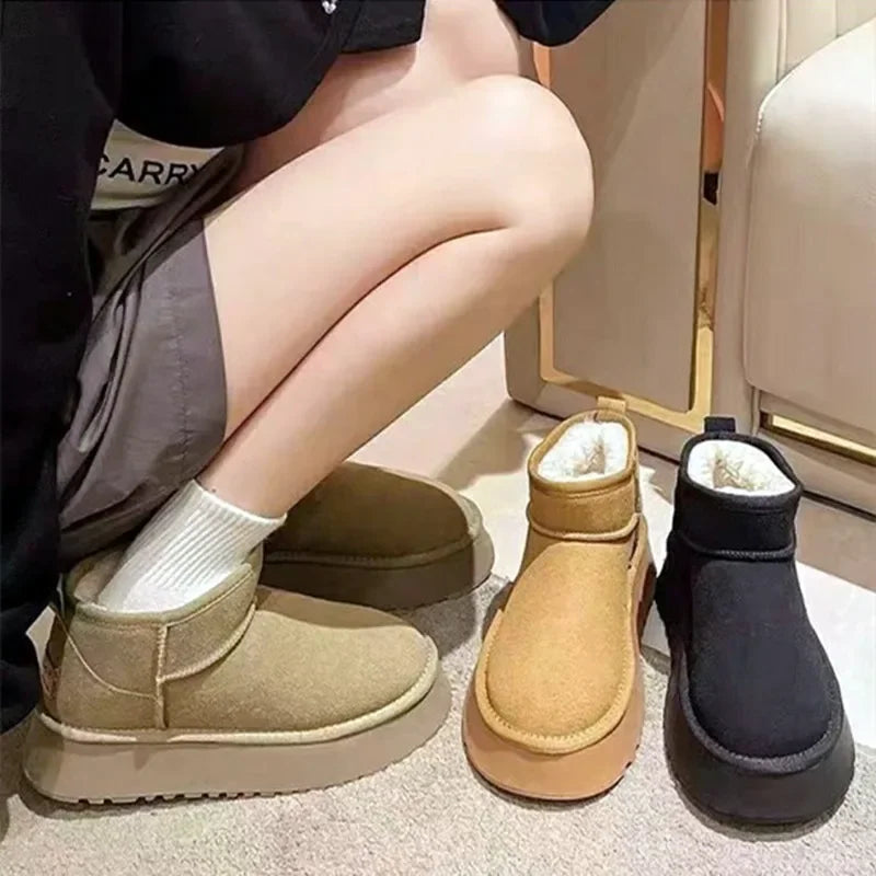 Waterproof and Anti-slip Snow Boots for Women