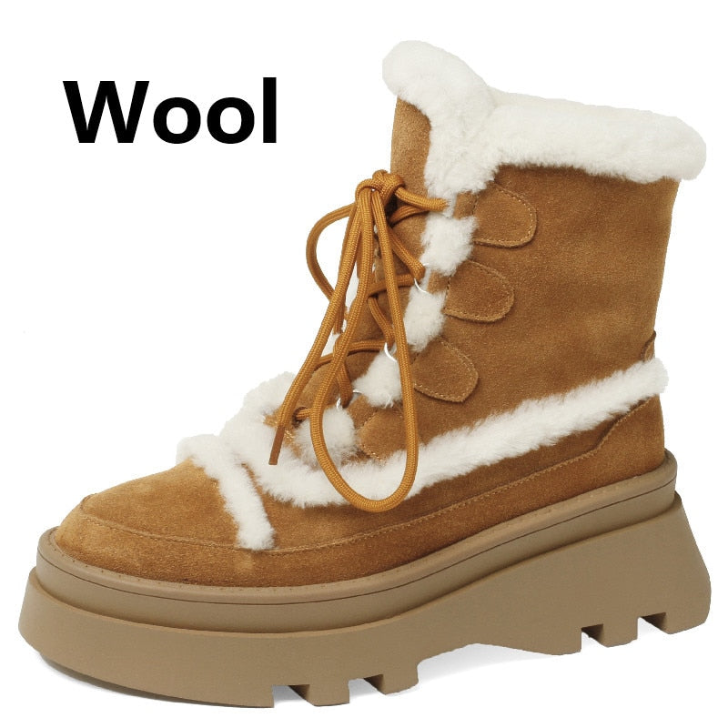 Winter Wool Boots for Women