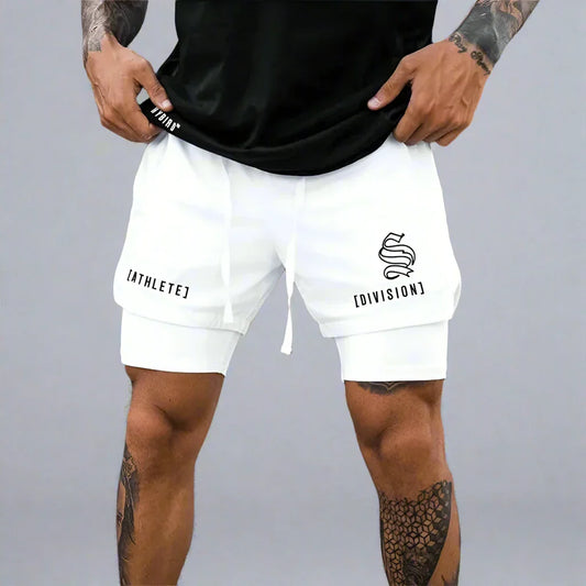2-in-1 Quick Dry Shorts - Double-Deck for Men