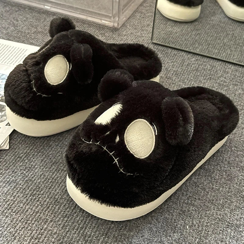 Winter Slippers Women - Plush Warm Snow Cotton