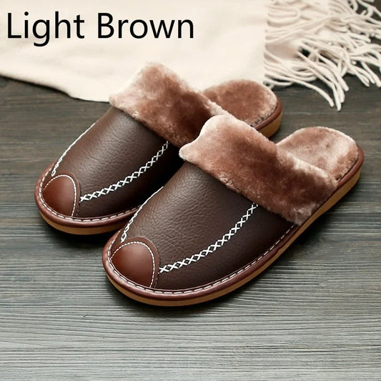 Winter Warm Indoor Slippers for Men