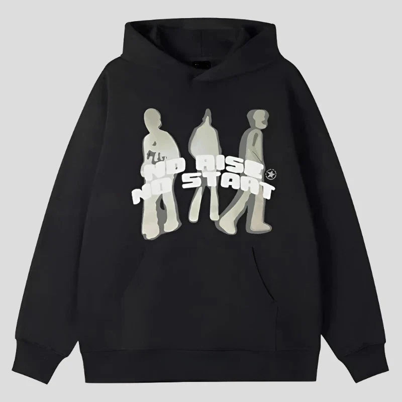 Cotton Oversized Graphic Hoodies for Men
