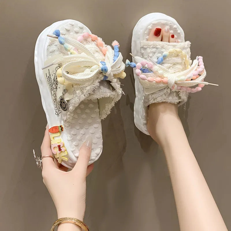 Women's Pastel Street-Style Sandals