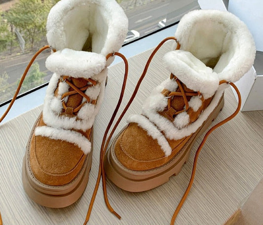 Winter Wool Boots for Women