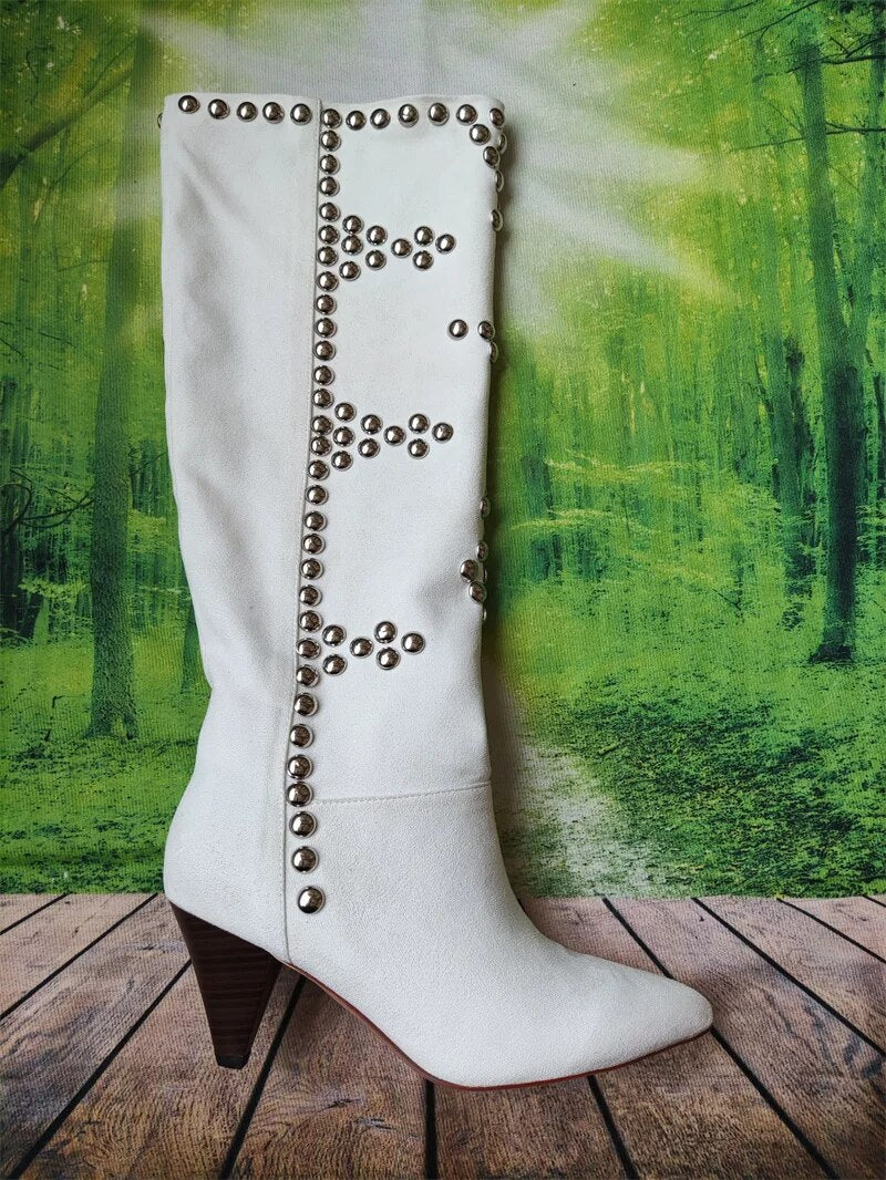 Isabel Marant Inspired Studded Boots