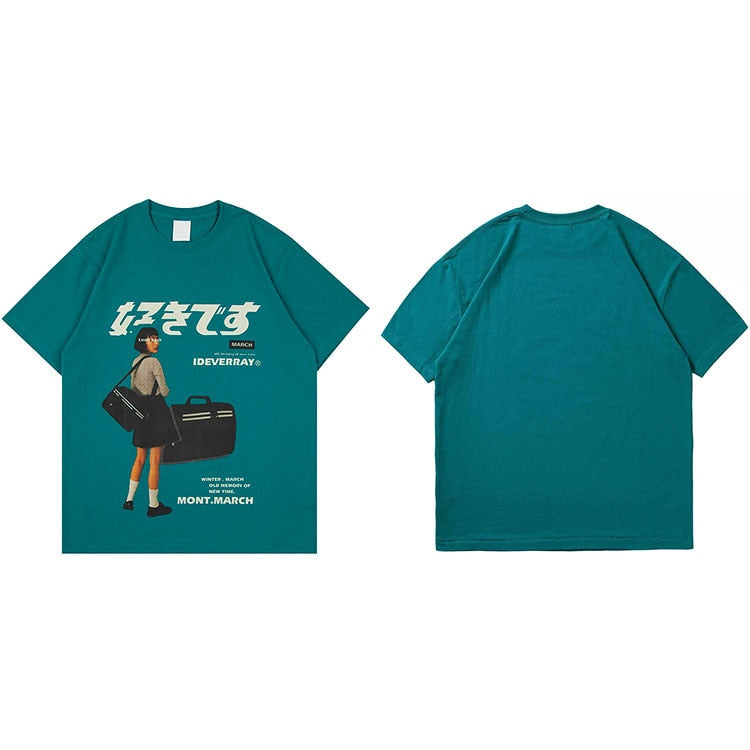Unisex Streetwear Graphic Short Sleeves T-shirts