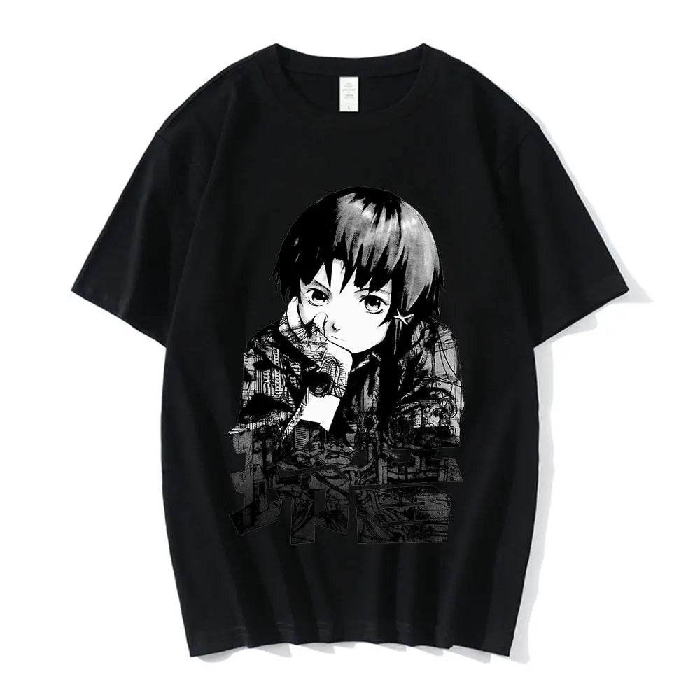 Serial Experiments Lain Tee: Unisex Sci-Fi Manga