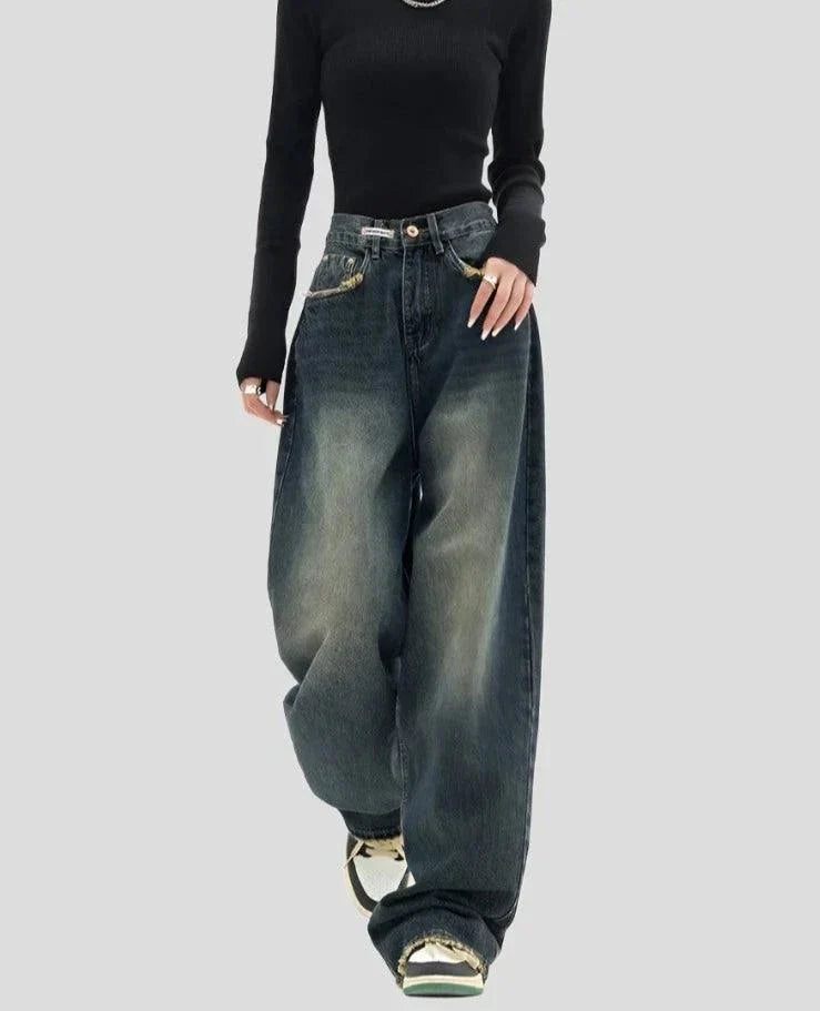 BF Jeans Women's All-Match Wide Leg Denim