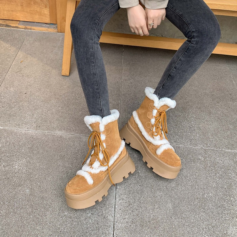 Winter Wool Boots for Women