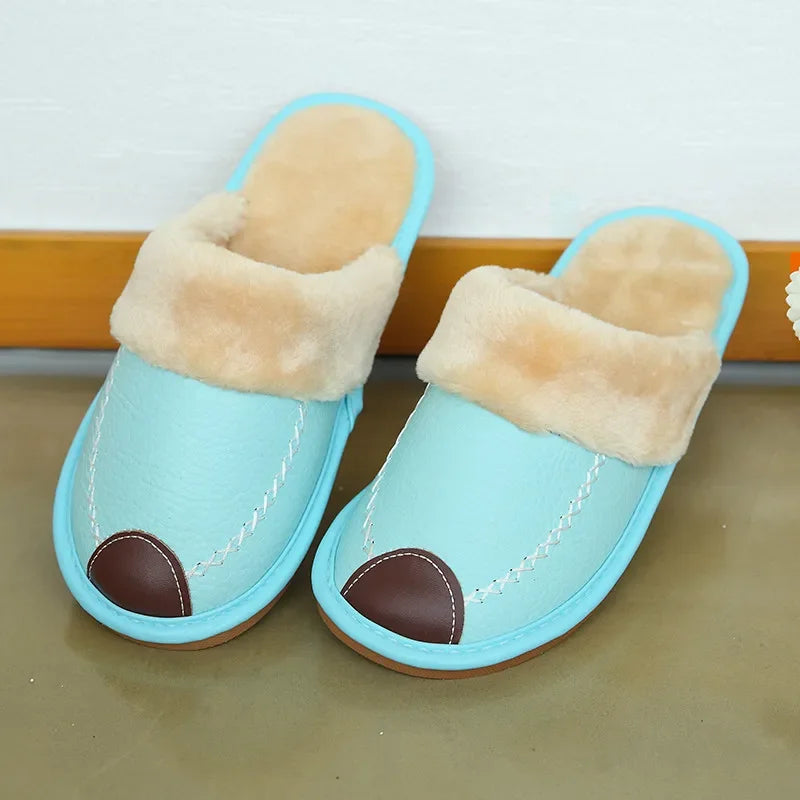 Winter Warm Indoor Slippers for Men