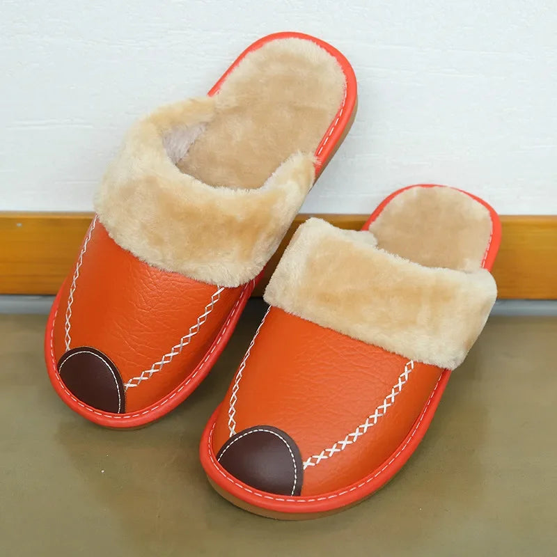 Winter Warm Indoor Slippers for Men