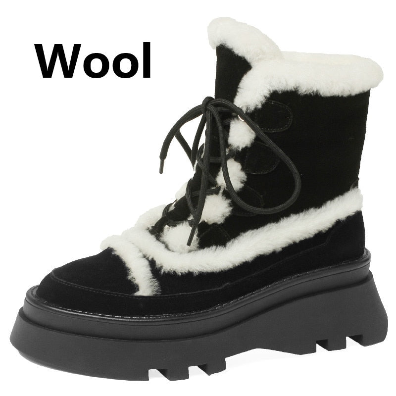Winter Wool Boots for Women