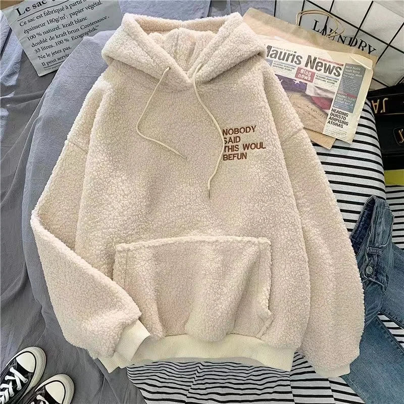 Double-Sided Style Love Lambswool Women's Couple Jacket