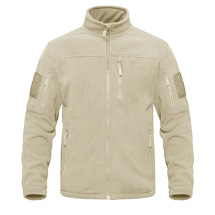 Zip-up Tactical Fleece Jacket for Men