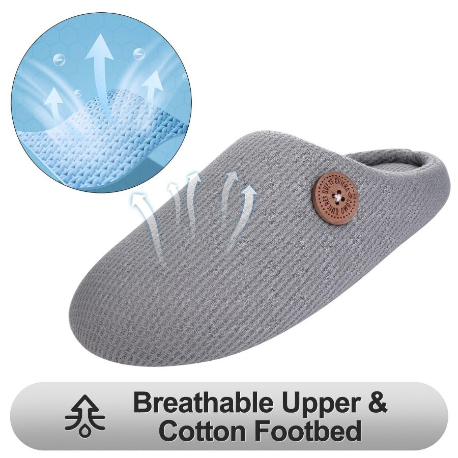 Cotton Soft Indoor Slippers for Men