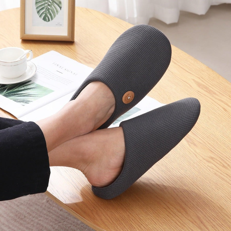 Cotton Soft Indoor Slippers for Men