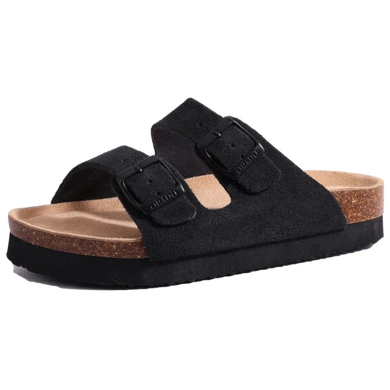 Cork Platform Sandals - Unisex