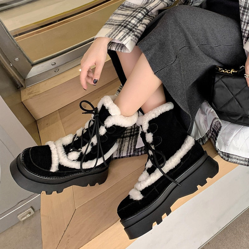 Winter Wool Boots for Women