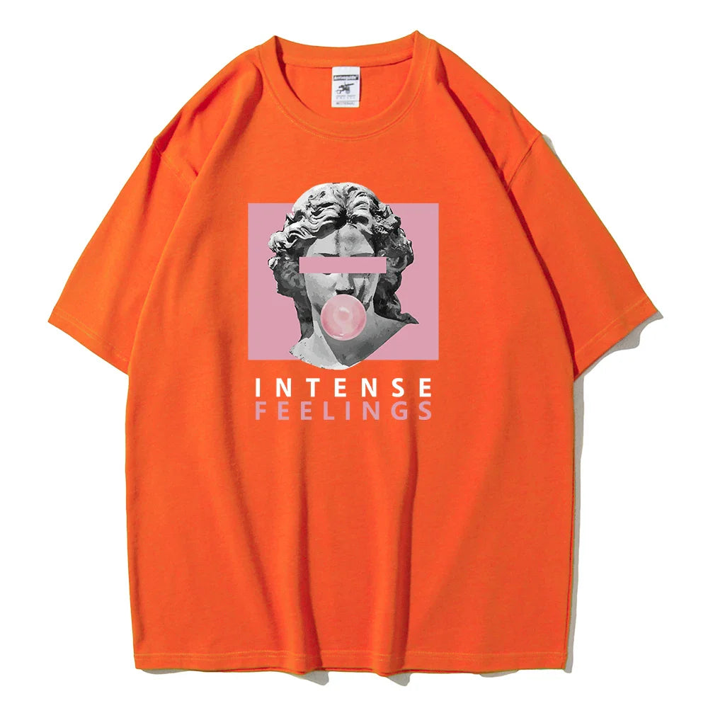 Oversized Female Intense Feelings Womens Oversized Graphic Tee