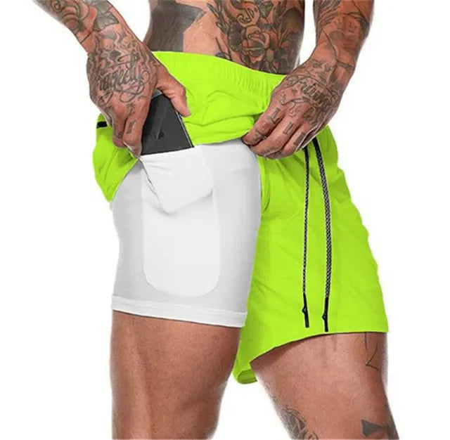 Men's 2-in-1 Double-Deck Sport Shorts