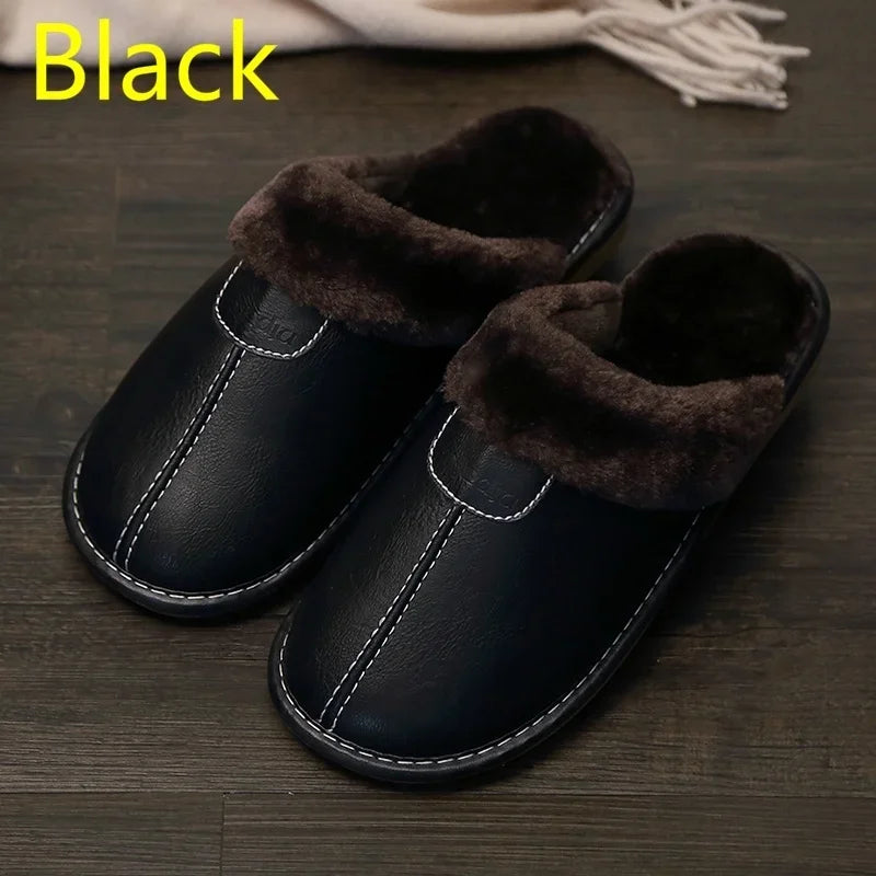 Winter Warm Indoor Slippers for Men