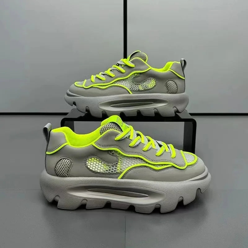 Luxury Sneakers for Men - Color Block