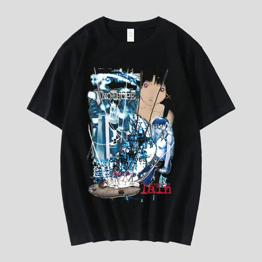 Serial Experiments Lain Tee: Unisex Sci-Fi Manga