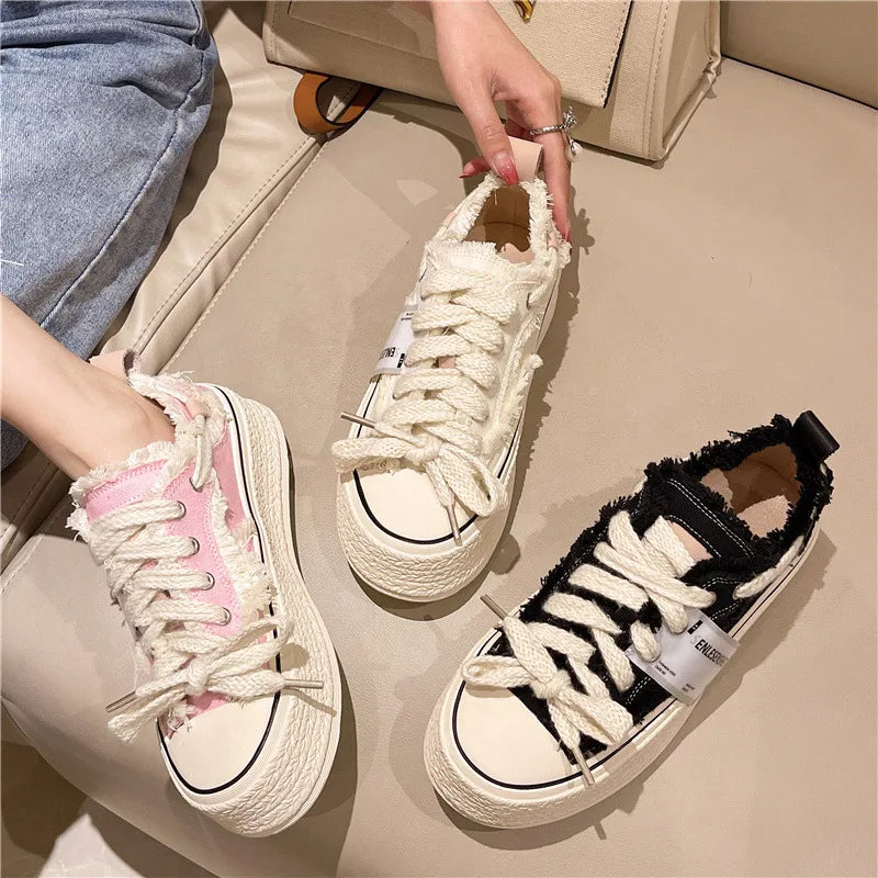 Canvas Sneakers Espadrille Women's All-Match