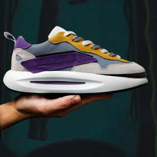 Chunky Sneakers: Non-Slip Vulcanized Footwear for Men