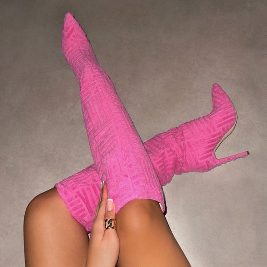 Knee High Med Boots