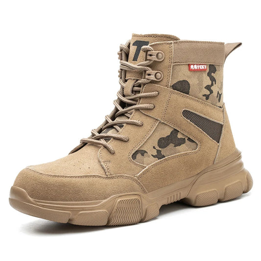 Indestructible Steel Toe Work Boots for Men