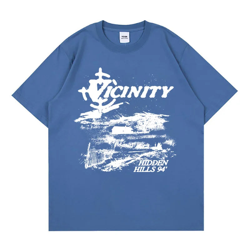 Hidden Hills Vicinity T Shirts - Oversized Tees