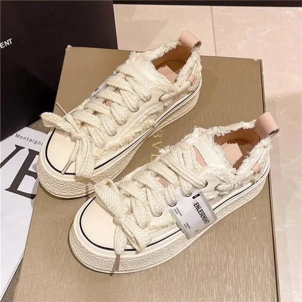Canvas Sneakers Espadrille Women's All-Match
