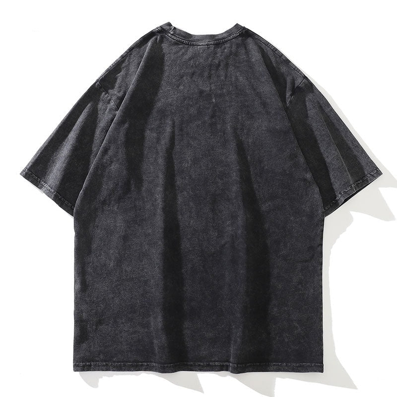 Distressed Doberman Graphic Tee for Men