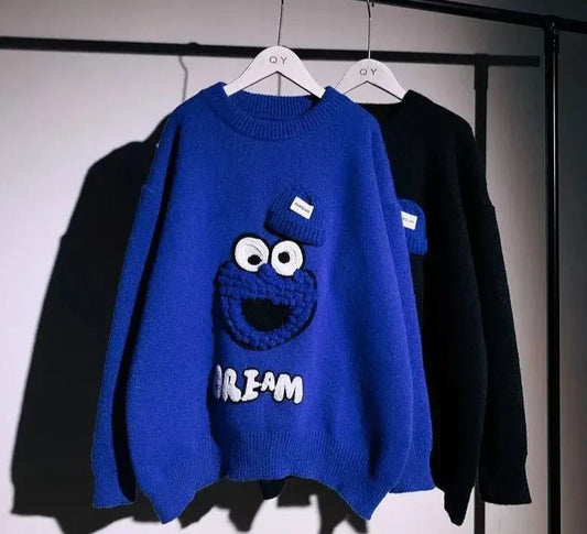 Cartoon Knitwear Sweater: Women's Chic Style