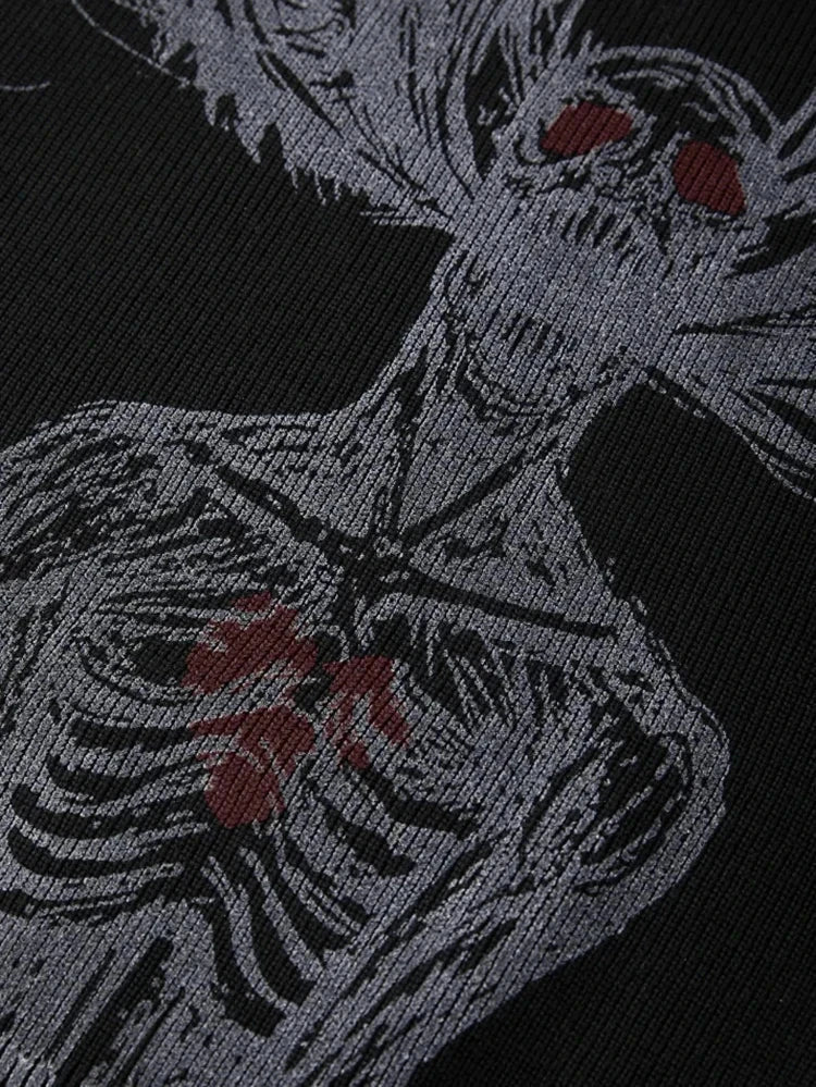 Retro Knit Sweater - Unisex Gothic