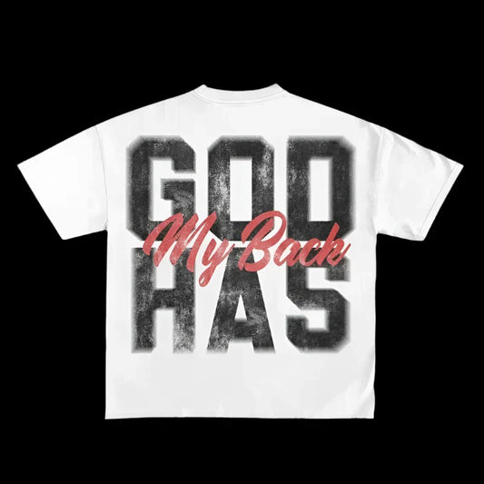 Graphic Tee | God Has My Back Print