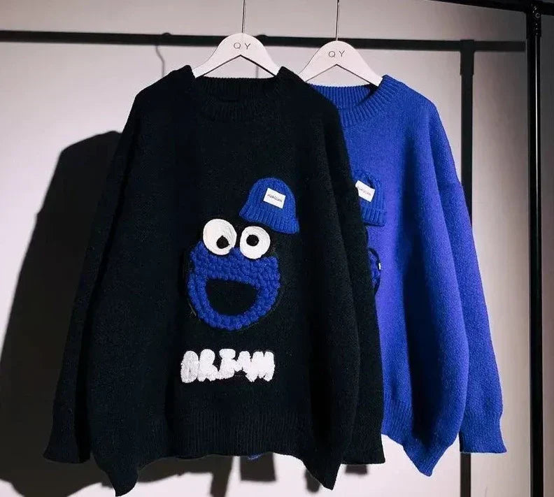 Cartoon Knitwear Sweater: Women's Chic Style
