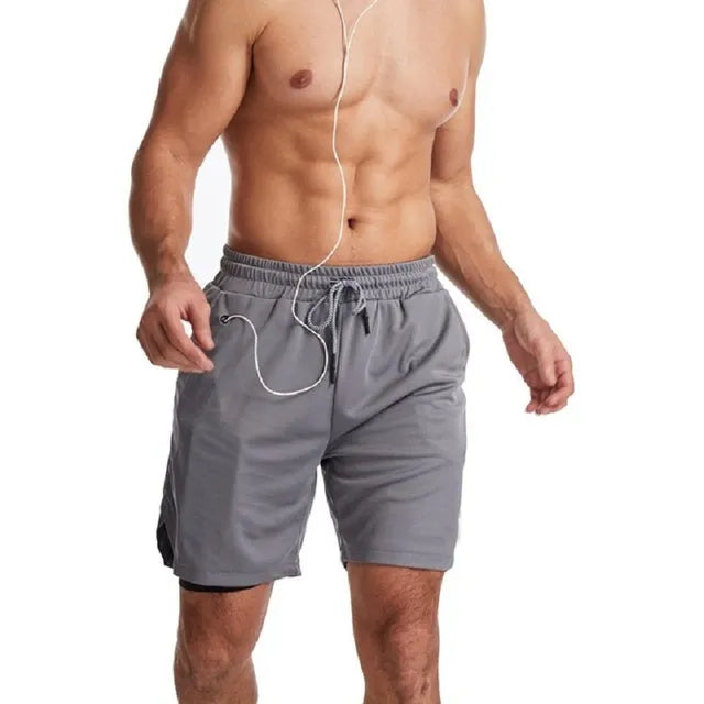 2-in-1 Running Shorts For Men