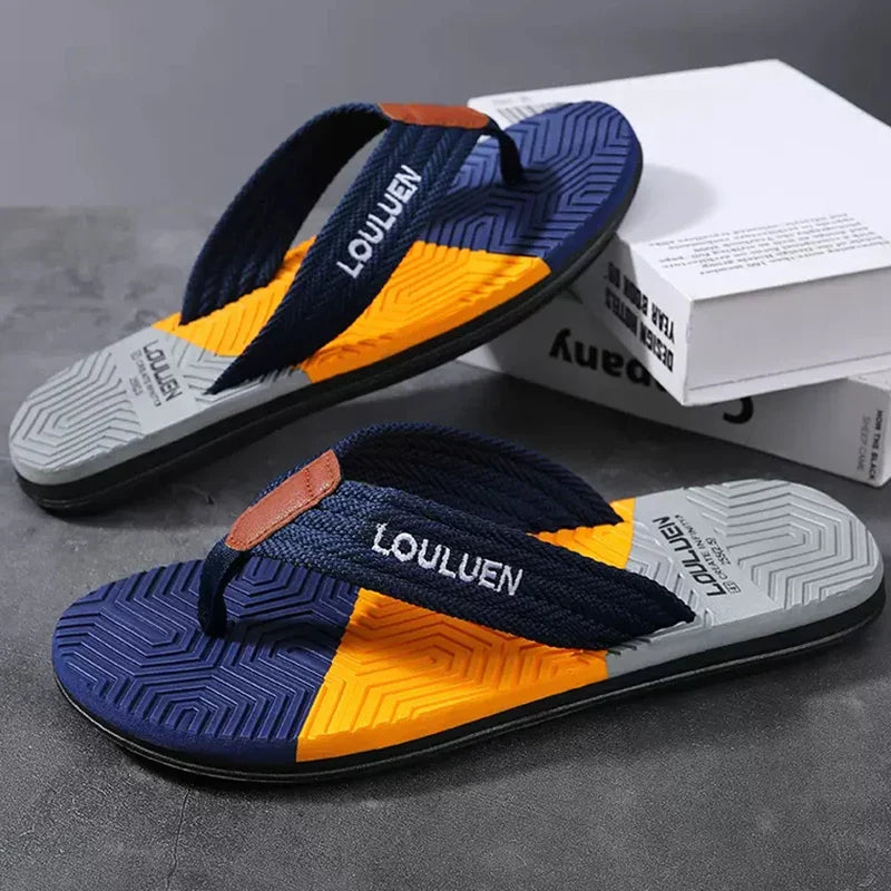 Summer Beach Flip Flops: High-Quality for Men