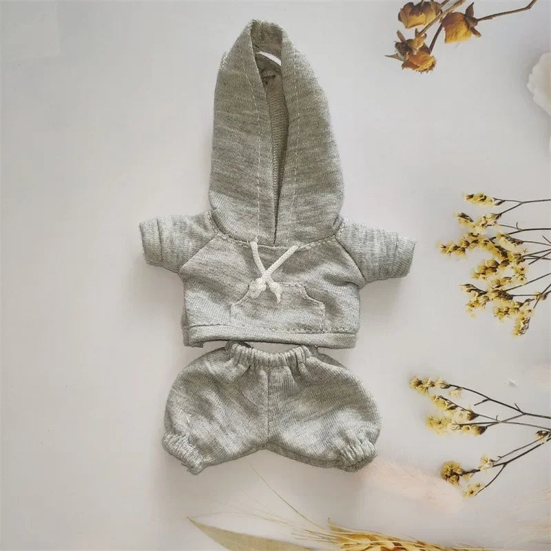 Handmade Cozy Hoodie Joggers Labubu Outfit