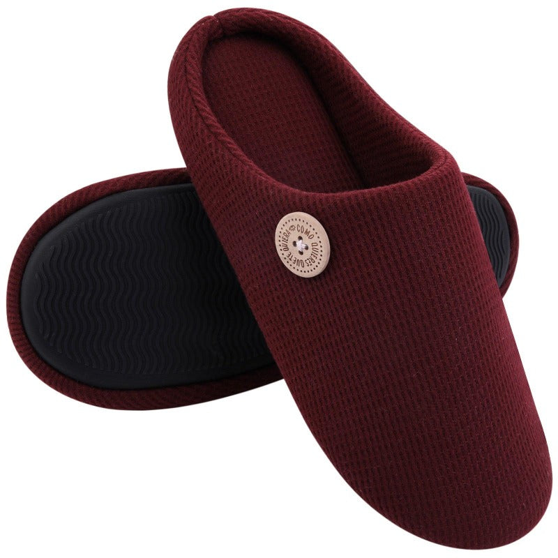 Cotton Soft Indoor Slippers for Men