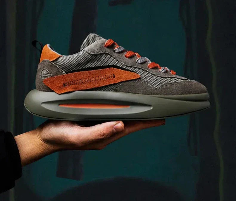Chunky Sneakers: Non-Slip Vulcanized Footwear for Men