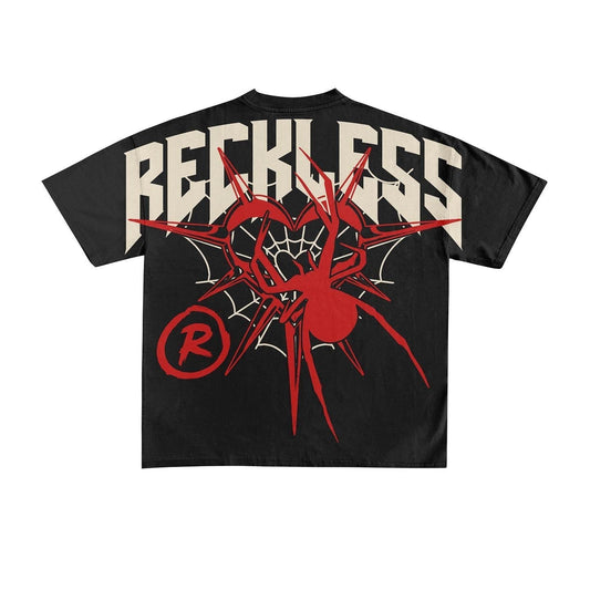 Reckless T Shirt - Graphic Print Cotton Tee