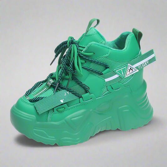 High Platform Ankle Chunky Sneakers Women