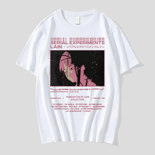 Serial Experiments Lain Tee: Unisex Sci-Fi Manga