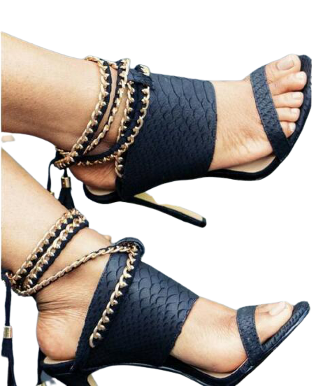 Summer Thin Heel Sandals