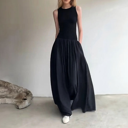 ALENA SLEEVELESS PUFF DRESS