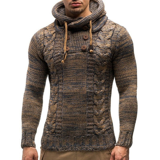 James Button Up Sweater